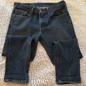 Levis 511 32x30 Classic Blue Denim Jeans